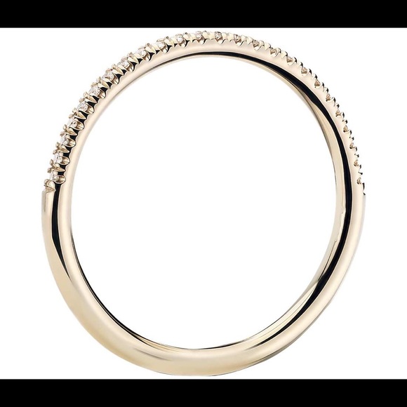 Diamond Ring Band 14K Yellow Gold - Picture 8 of 9